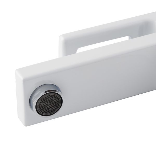 Змішувач для умивальника KOER KB-10009-04 (Колір хром+білий) (KR5975) KR5975 фото