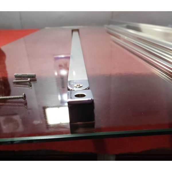 Шторки скляні на ванну розсувні Koer SR BS06-120x150-TR-01 прозоре скло Easy Clean 6мм, хром (KR5945) KR5945 фото