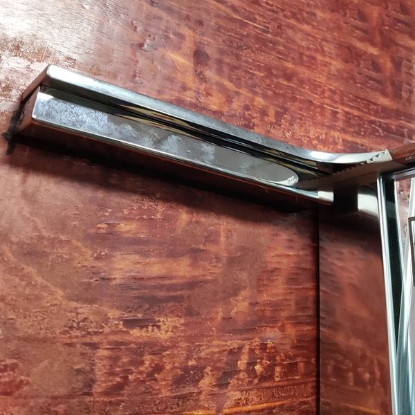 Душова перегородка Koer SR SP02-100x200-TR-01 Walk-In прозоре скло Easy Clean 8мм, хром (KR5395) KR5395 фото