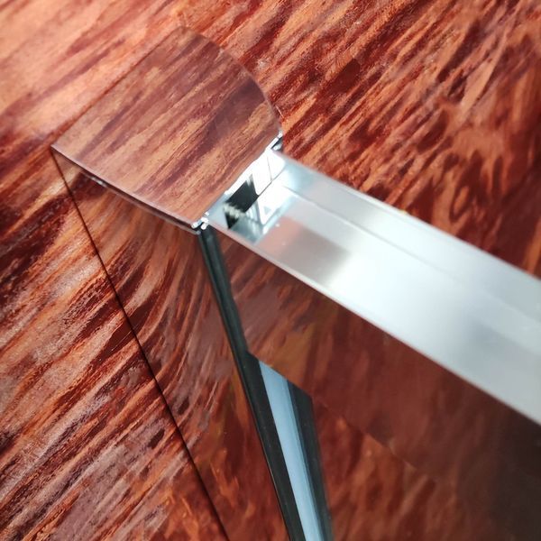 Бічна стінка до кабіни Koer SR SW05-90x200-TR-01 прозоре скло Easy Clean 6мм, хром (KR5407) KR5407 фото