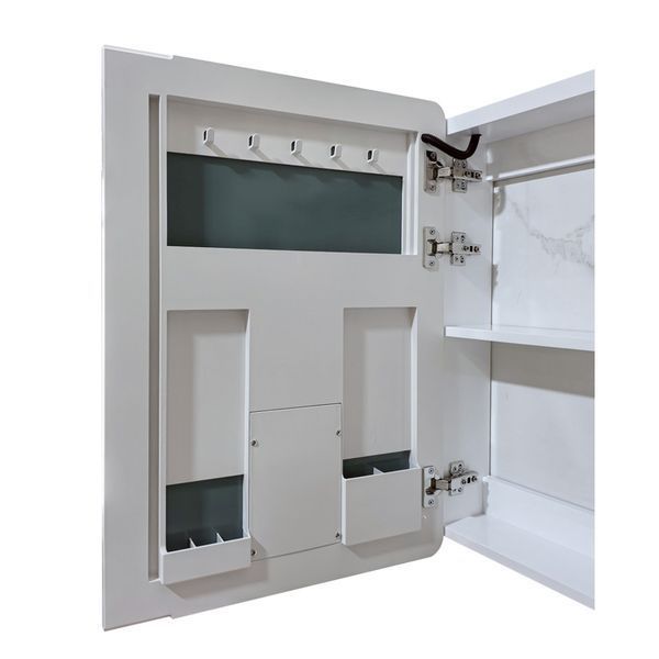Зеркальный шкафчик Mixxus Premium Olivary CM01-60x70x13 с LED Touch, димером, регулятором яркости (MI8294) MI8294 фото