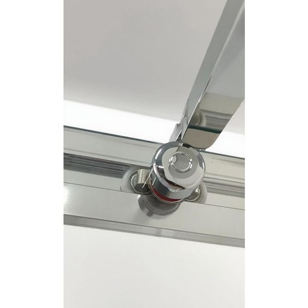 Шторки скляні на ванну розсувні Koer SR BS06-120x150-TR-01 прозоре скло Easy Clean 6мм, хром (KR5945) KR5945 фото