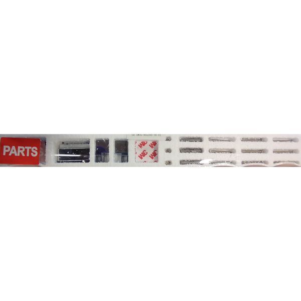 Бічна стінка до кабіни Koer SR SW05-90x200-TR-01 прозоре скло Easy Clean 6мм, хром (KR5407) KR5407 фото