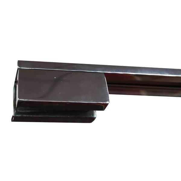 Душова перегородка Koer SR SP02-100x200-TR-01 Walk-In прозоре скло Easy Clean 8мм, хром (KR5395) KR5395 фото