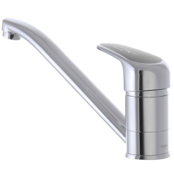 Смеситель для кухни Haiba Magic 004 с черной ручкой (HB0687) HB0687 фото