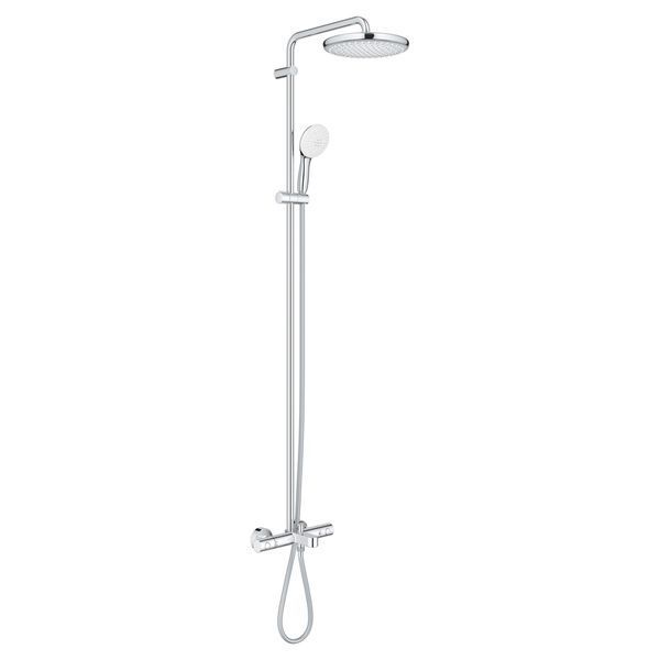 Душова система настінного монтажу Grohe Tempesta System 250 з термостатом для ванни (26672001) 26672001 фото