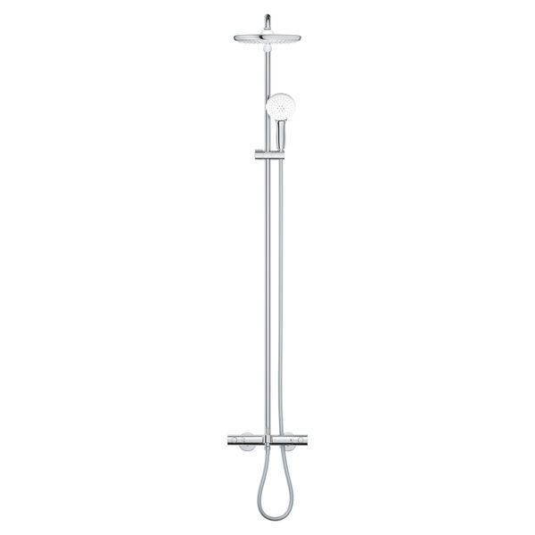 Душова система настінного монтажу Grohe Tempesta System 250 з термостатом для ванни (26672001) 26672001 фото