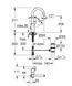Смеситель для раковины L-размера Grohe Eurosmart (23537002) 23537002 фото 8