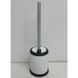 Йоржик для унітазу підлоговий Mixxus Topper-TB0201 White колір білий (MI7094) MI7094 фото 7