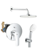 Скрытая душевая система Grohe Eurosmart New Tempesta 200 (UA25183003) UA25183003 фото 1