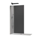 Душова перегородка Koer SR SP02-100x200-TR-01 Walk-In прозоре скло Easy Clean 8мм, хром (KR5395) KR5395 фото 1