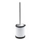 Йоржик для унітазу підлоговий Mixxus Topper-TB0201 White колір білий (MI7094) MI7094 фото 1