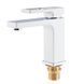 Змішувач для умивальника KOER KB-10009-04 (Колір хром+білий) (KR5975) KR5975 фото 2