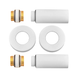 Комплект подовжувачів Koer KF.SET.06MF WHITE 1/2Fx1/2M білий (KR5850) KR5850 фото 1