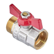 Кран кульовий Waterpro WP607-20FMW - 3/4" ГШМ (сталевий метелик) (WP3294) WP3294 фото 1