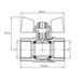 Кран кульовий Koer KG.207 - 1/2" FF ГГМ (газ) (KR4958) KR4958 фото 3