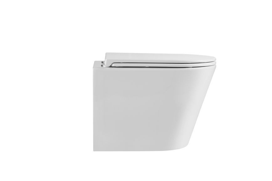 Унітаз підвісний Mixxus Premium Bevel-0301-R 515x355x365mm, система змиву RIMLESS (MP6470) MP6470 фото
