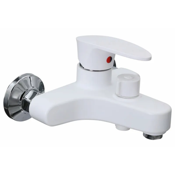 Змішувач для ванни Plamix Cezar-009 EURO White (без шланга, лійки та кронштейна) (PM0736) PM0736 фото