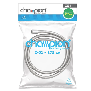 Шланг для лійки душа Champion Chr.Z-01 (175 см) (ZX0425) ZX0425 фото