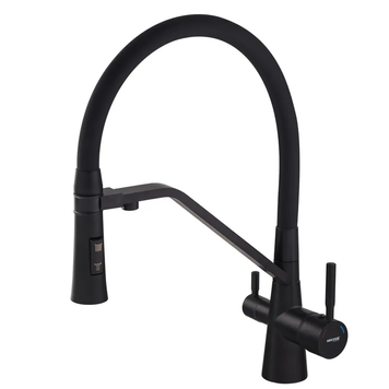 Змішувач для кухні Mixxus Premium Magnet 021 BLACK REFL.BLACK (MI6974) MI6974 фото