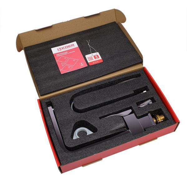 Смеситель для кухни Koer KB-70010-01 (Цвет хром) (KR3488) KR3488 фото