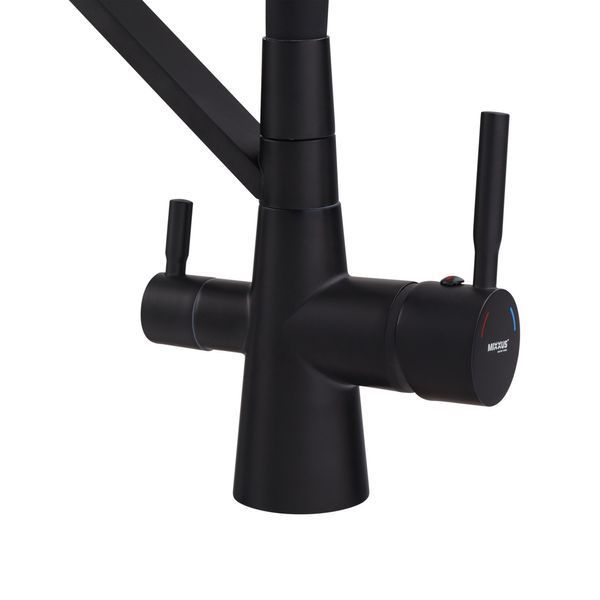 Смеситель для кухни Mixxus Premium Magnet 021 BLACK REFL.BLACK (MI6974) MI6974 фото