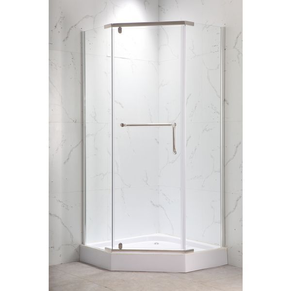 Душова кабіна з низьким піддоном MIXXUS LINES SCT01-90x90x198-TR CHROME прозоре скло 6мм NEW (в 2 ящ) (MI8370) MI8370 фото