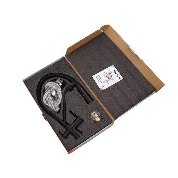 Смеситель для кухни Mixxus Premium Magnet 021 BLACK REFL.BLACK (MI6974) MI6974 фото