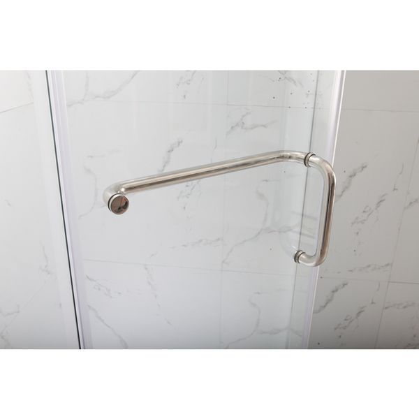 Душова кабіна з низьким піддоном MIXXUS LINES SCT01-90x90x198-TR CHROME прозоре скло 6мм NEW (в 2 ящ) (MI8370) MI8370 фото