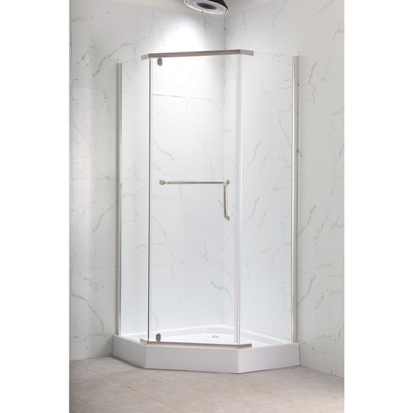 Душова кабіна з низьким піддоном MIXXUS LINES SCT01-90x90x198-TR CHROME прозоре скло 6мм NEW (в 2 ящ) (MI8370) MI8370 фото
