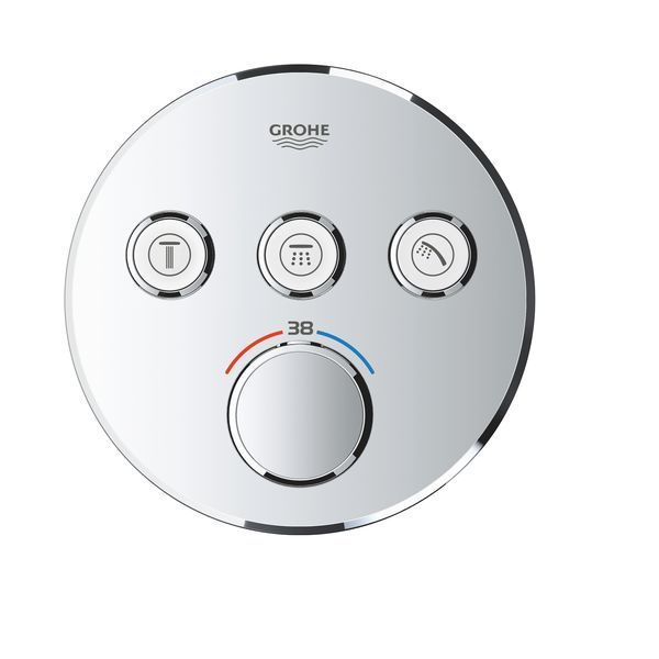 Термостат скрытого монтажа на 3 потребителя Grohe Grohtherm SmartControl (29121000) 29121000 фото