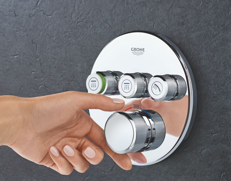 Термостат скрытого монтажа на 3 потребителя Grohe Grohtherm SmartControl (29121000) 29121000 фото