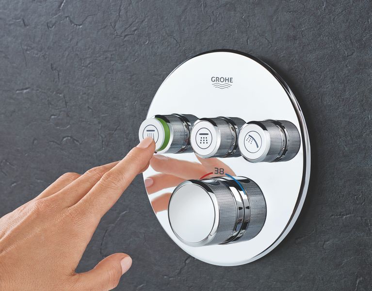 Термостат скрытого монтажа на 3 потребителя Grohe Grohtherm SmartControl (29121000) 29121000 фото
