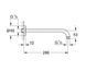 Душовий кронштейн Grohe (286 мм) (28576000) 28576000 фото 2