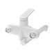 Смеситель для ванны Plamix Lucas-006 EURO SET White со шлангом, лейкой и кронштейном (PM0709) PM0709 фото 2