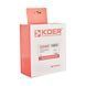 Комплект кранов для полотенцесушителя угловой Koer KR.SET.534 WHITE - M1/2''xM1/2'' удлиненный (KR5843) KR5843 фото 4