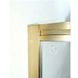 Шторки скляні на ванну розсувні Koer SR BS06-120x150-TR-12 прозоре скло Easy Clean 6мм, матове золото (KR5946) KR5946 фото 11