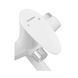 Смеситель для ванны Plamix Cezar-006 EURO SET White (со шлангом, лейкой и кронштейном) (PM0666) PM0666 фото 7