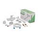 Смеситель для ванны Plamix Lucas-006 EURO SET White со шлангом, лейкой и кронштейном (PM0709) PM0709 фото 5