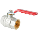 Кран шаровый ГГВ Koer Extreme KE.214-15 - 1/2" FF ручка "рычаг" красная (KR5744) KR5744 фото 1