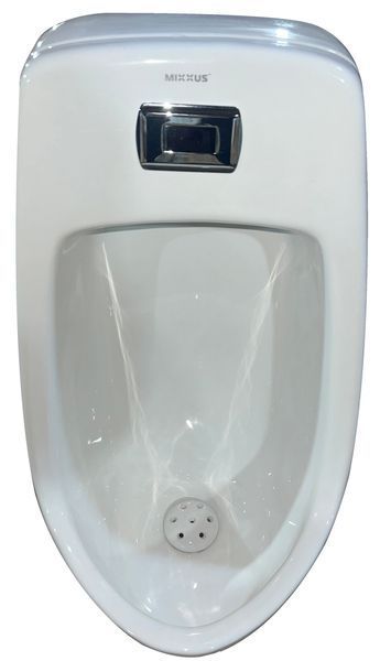 Пісуар підвісний Mixxus Premium BEVEL-1001 390x395x795mm з ІЧ-датчиком автоматичного змиву (MP6661) MP6661 фото