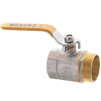 Кран кульовий СК 2" ГШВ YELLOW ART.607 (SK0095) SK0095 фото