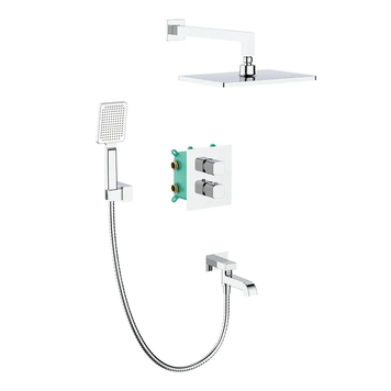 Встраиваемая душевая система с термостатом Koer KB-67011-01 (Цвет хром) (KR4726) KR4726 фото