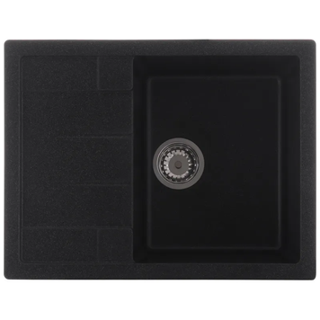 Мойка кухонная Zerix ZS-6550S-13 Графитная (ZX4545) ZX4545 фото