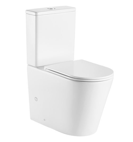 Чаша унітазу-компакту Mixxus Premium Bevel-0402-T1 Bowl 670х390х880 Tornado 1.0 без сидіння (MI8353) MI8353 фото