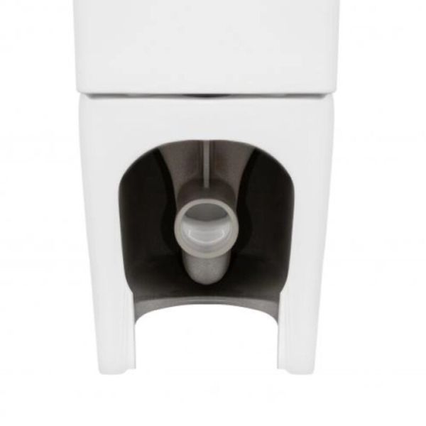 Чаша унітазу-компакту Mixxus Premium Bevel-0402-T1 Bowl 670х390х880 Tornado 1.0 без сидіння (MI8353) MI8353 фото