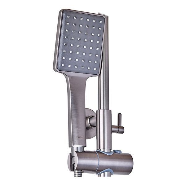 Душевая колонна со смесителем Haiba Kubus 009-J Graphite (HB4005) HB4005 фото