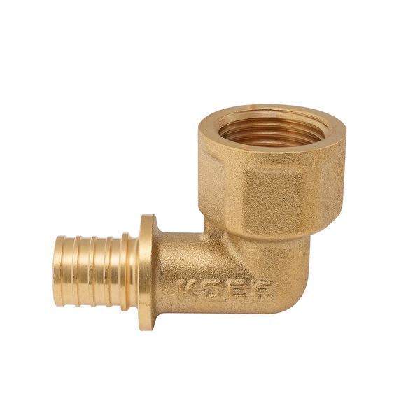 Кутник перехідний з ВР Koer KA.L06F-16 - 16(2.2mm) x 1/2"F (KR4876) KR4876 фото