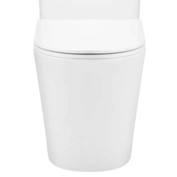 Чаша унітазу-компакту Mixxus Premium Bevel-0402-T1 Bowl 670х390х880 Tornado 1.0 без сидіння (MI8353) MI8353 фото