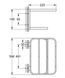 Полочка для полотенец Grohe Selection (41066000) 41066000 фото 3